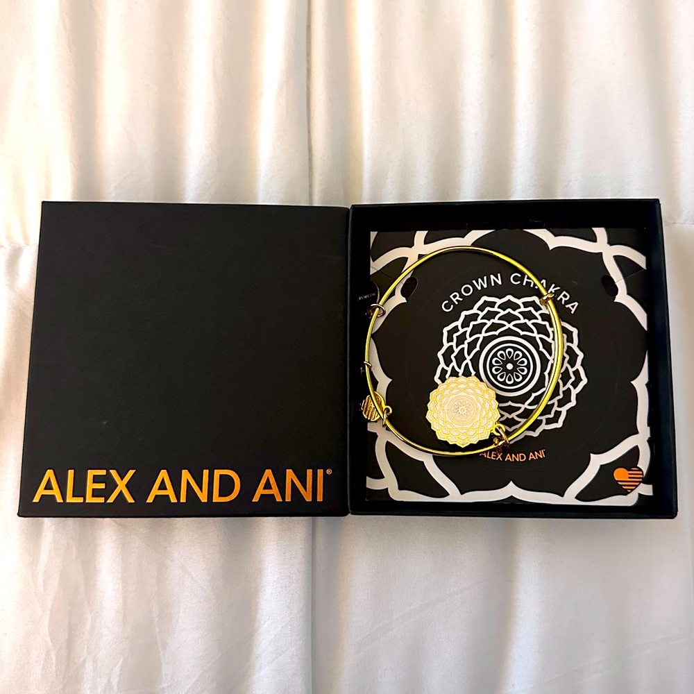 Alex and Ani crown chakra bracelet 2018